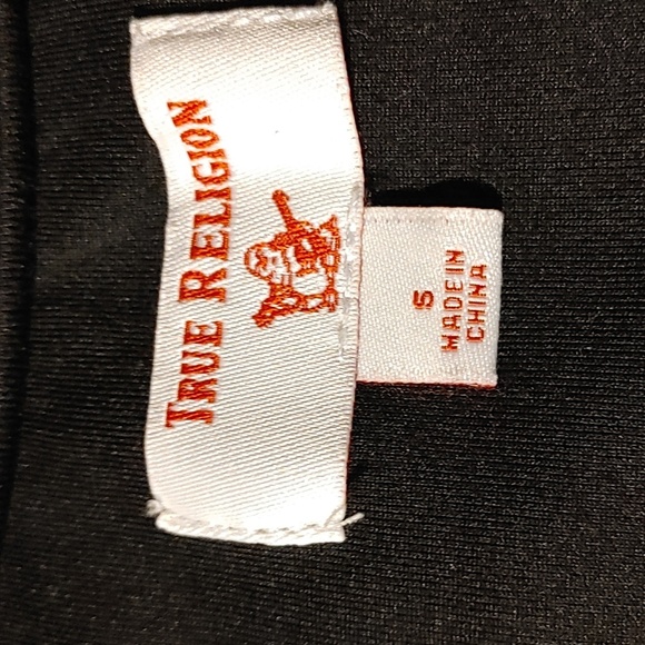 💚Boy's True Religion Black & Silver Jacket - Picture 6 of 8